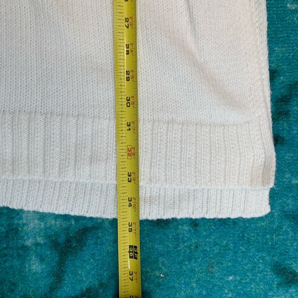 Halogen Sleeveless Turtleneck Tunic Sweater Cream - Picture 9 of 9